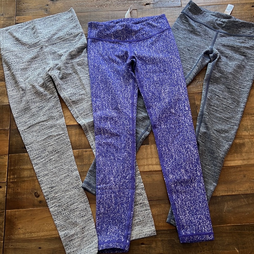 3 Pair girls size 8 Ivivva pants
